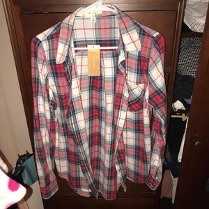 Plaid button up